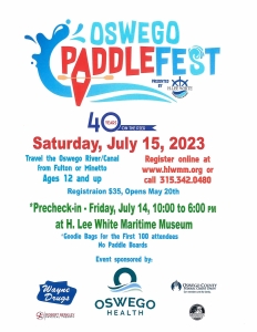 Take Part in Oswego Paddlefest!