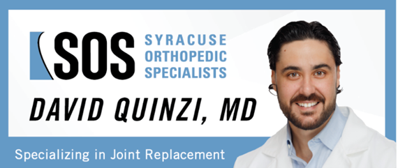Dr. David Quinzi Joins SOS Joint Replacement Team