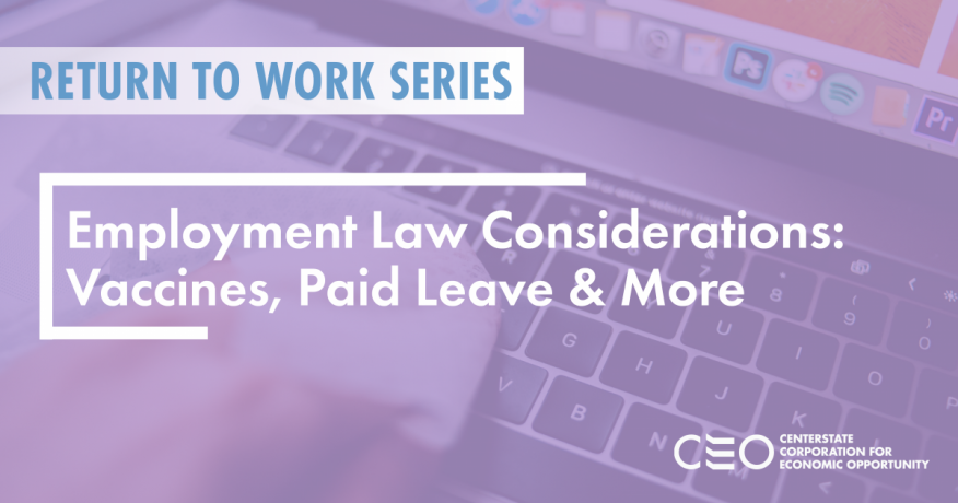 Employment Law Considerations 5.26.21