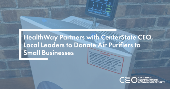 Healthway Partners With Local Leaders Centerstate Ceo To Donate Air Purifiers To Businesses Hard Hit By Pandemic Centerstate Ceo